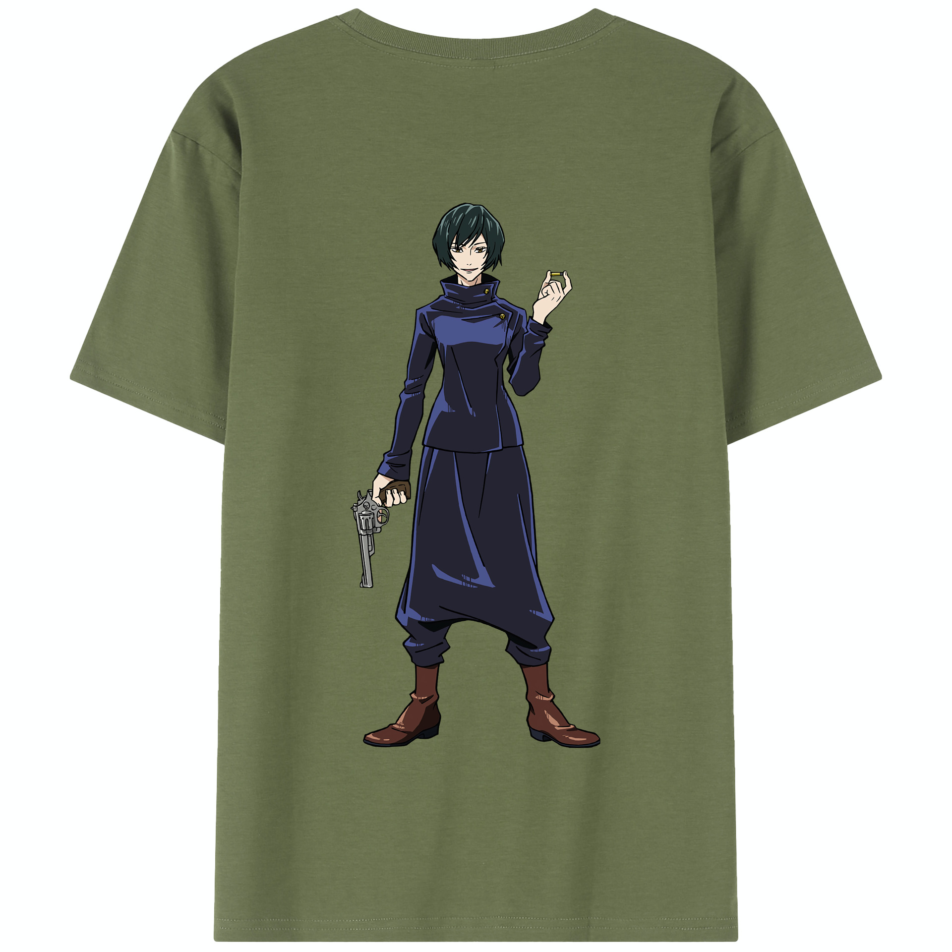 （画像用） 呪術廻戦 Jujutsu Kaisen 綿100％半袖Tシャツ（背面プリント）